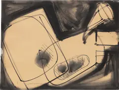 Hans Hofmann, Untitled, 1944, gouache and ink on paper