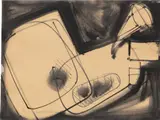 Hans Hofmann, Untitled, 1944, gouache and ink on paper