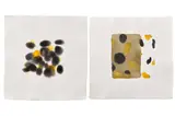 Jacqueline Humphries, Two works: (i-ii) Untitled, 1990, watercolor on paper