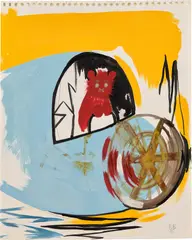 Ellen Berkenblit, Untitled (#2), 1995, gouache on paper