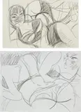 Ella Kruglyanskaya, Two works: (i-ii) Untitled