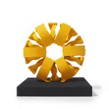 Édgar Negret, Estrella, 1994, painted aluminum