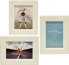 Matthew Barney, Cremaster 4: ↑↔↓, 1994, chromogenic print in self-lubricating acrylic frames, in 3 parts