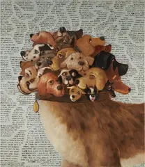 Sean Landers, Cerberus Today, 1999, oil on linen