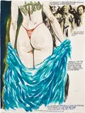 No Title (The flower of...) by Raymond Pettibon, 2005, pen and ink on paper, sold Jun 2024