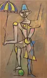René Portocarrero, Payaso con parasol