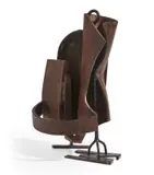 Writing Piece "M" by Sir Anthony Caro, O.M, R.A., 1988–1989, rusted and waxed steel, sold Jun 2024
