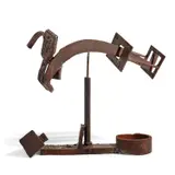 Mark di Suvero, Untitled, 1979, steel, in 2 parts