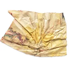 Untitled by Sam Gilliam, 1971, watercolor, dye and aluminum dust on handmade paper, sold Jun 2024