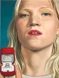 Richard Phillips, Sissel, 2002, oil on linen