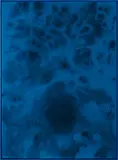 Sayre Gomez, Untitled Painting in Cerulean