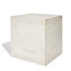 Tom Sachs, Brillo Box, 2003, ballpoint pen on foamcore with hot glue and clear tape