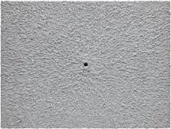 Donald Moffett, Painting with a Hole, 2006, oil and alkyd on linen mounted to panel