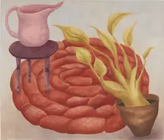 Ginny Casey, Upward Leaning, 2021, oil on canvas