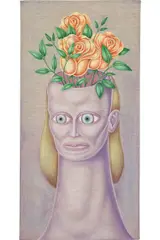 Pedro Pedro, Thoughtful, 2017, acrylic on linen