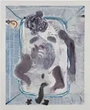 Sanya Kantarovsky, Untitled, 2018, monotype on paper
