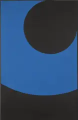 Leon Polk Smith, Untitled, 1976, paper collage