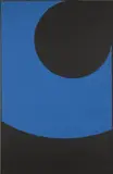 Leon Polk Smith, Untitled, 1976, paper collage