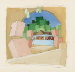 Mernet Larsen, Untitled, 2000, oil and pencil on paper
