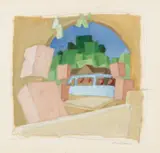 Mernet Larsen, Untitled, 2000, oil and pencil on paper