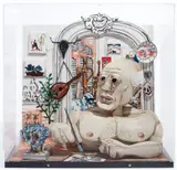 Red Grooms, Picasso Lithograph Sculpture