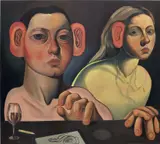 Jess Valice, Time Waits for Nobody, 2021, oil on canvas