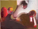 Katherina Olschbaur, Lovers, 2020, oil on canvas