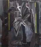 Allison Katz, Date-Palm, 2009, oil on canvas