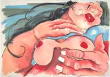 Cristina BanBan, Dolores, 2020, pastel on paper