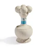 Oscar Murillo, Untitled, 2013, unglazed bisque ceramic, hand-painted aluminum and dirt