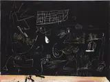 Eddie Martinez, Hanover Happening, 2009, oil on canvas