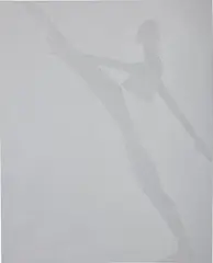 Silke Otto-Knapp, Figure (Diagonal), 2008, watercolor and gouache on canvas
