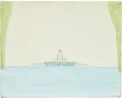Hiroshi Sugito, Untitled, 1997, acrylic and pencil on canvas