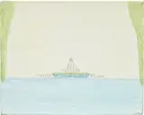 Hiroshi Sugito, Untitled, 1997, acrylic and pencil on canvas