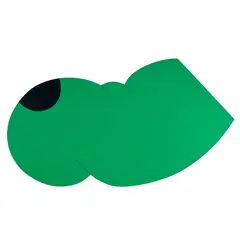 Arturo Herrera, Panino, 1994, enamel on MDF