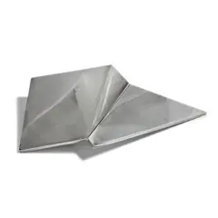 Untitled by Beverly Pepper, 1970, stainless steel, sold Sep 2024