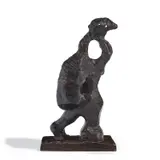 Jacques Lipchitz, Woman Leaning on a Column: Maquette No. 1, 1929, bronze with brown patina