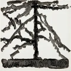 Raoul De Keyser, Untitled, 1991, ink and silkscreen on paper