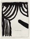 Raymond Pettibon, No Title (All prices fixed...), 1986, ink and paper collage on paper