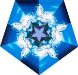 Matthew Day Jackson, Matterhorn Pentagonal Kaleidoscope, 2005, poster collage