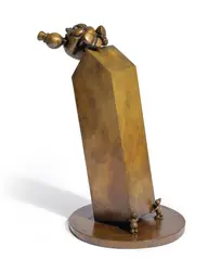 Tom Otterness, Rebellion to Tyrants, 2000, bronze