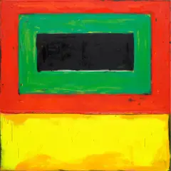 Vaughn Spann, Ballad of the Sun, 2018, oil and Flashe on canvas