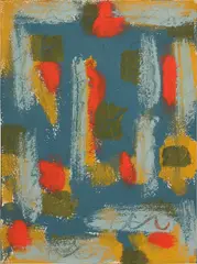 Untitled by Betty Parsons, gouache on paper, offered Dec 2024