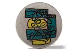 Amelia Peláez, Untitled, 1955, glazed ceramic plate