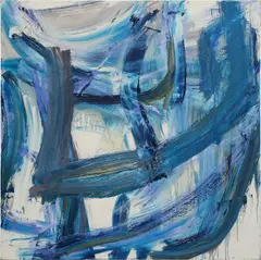 Louise Fishman, Riding the Purple, 2011, oil on canvas