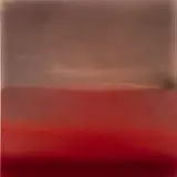 Miya Ando, Transformation Alea (red), 2013, urethane and pigment on Plexiglas over aluminum