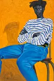 Posture by Otis Kwame Kye Quaicoe, 2019, oil on canvas, sold Dec 2024