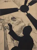 Zhong Biao, Dormancy, 2002, oil and Conté crayon on linen