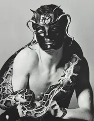 Snakeman by Robert Mapplethorpe, 1981, gelatin silver print, sold Dec 2024