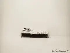 Chris Burden, Bed Piece, 1972, gelatin silver print